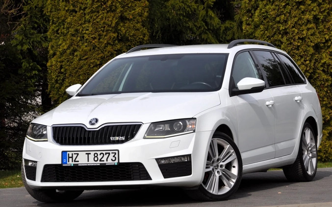 Skoda Octavia cena 57900 przebieg: 217000, rok produkcji 2017 z Myszków małe 781